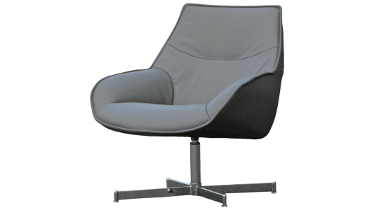 Fauteuil-thomas-kebe-stoel-zetel-salon-stof-leder-grijs-zwart-1