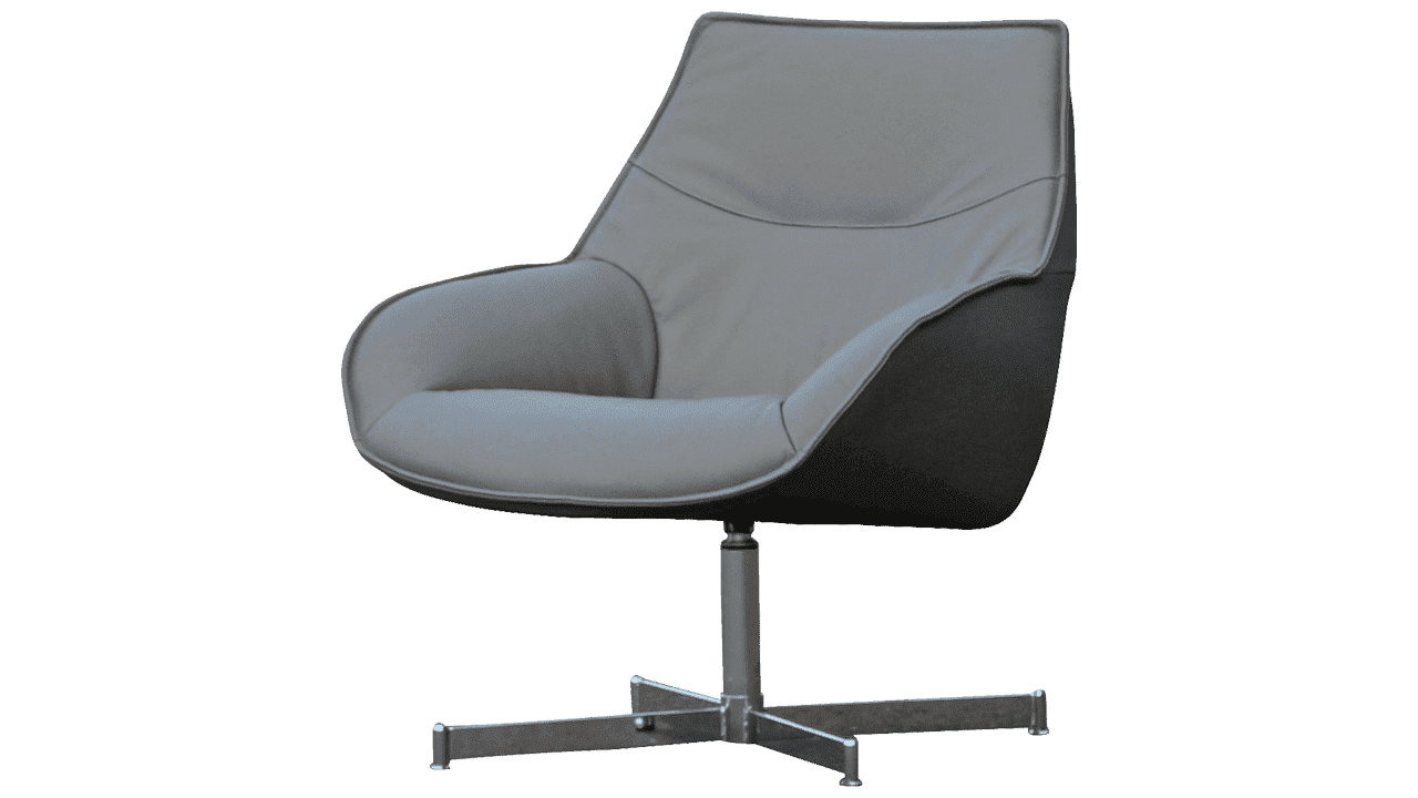 Fauteuil-thomas-kebe-stoel-zetel-salon-stof-leder-grijs-zwart-1 Sofaplus